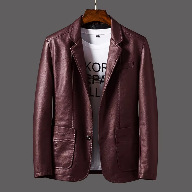 UrbanEdge Leather Jacket