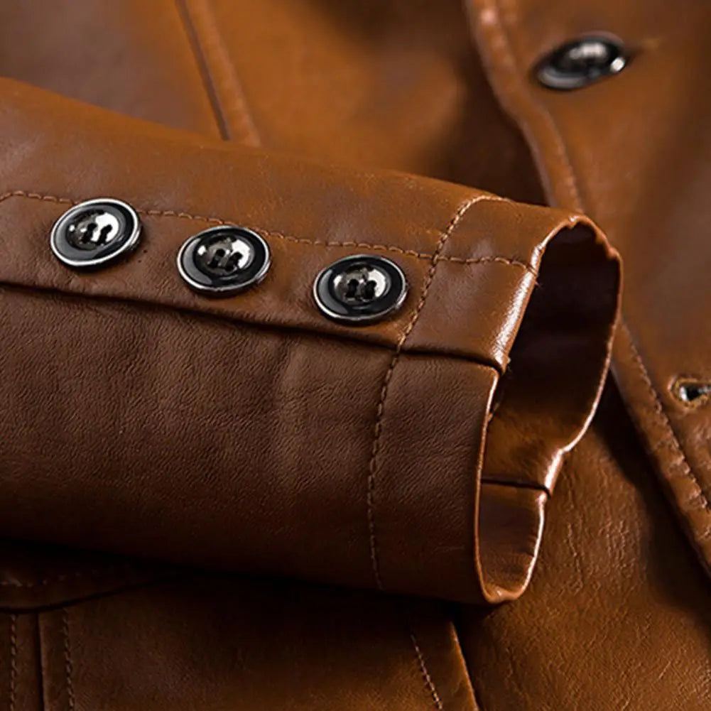 UrbanEdge Leather Jacket