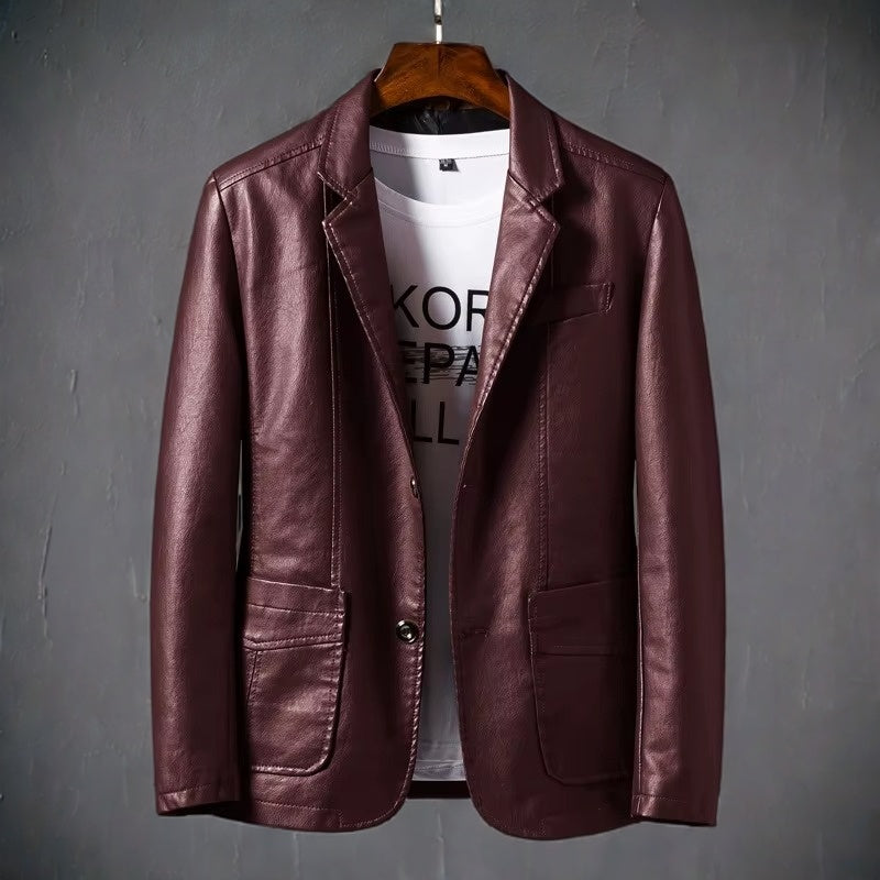 UrbanEdge Leather Jacket